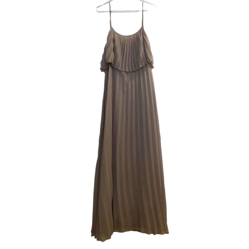 Millau champagne maxi dress size medium